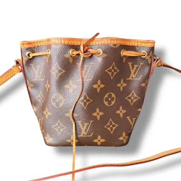 Louis Vuitton Brown and Tan Monogram Crossbody Bag - Picture 2 of 16